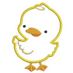 Stickmuster - Bauernhof - Küken Appli